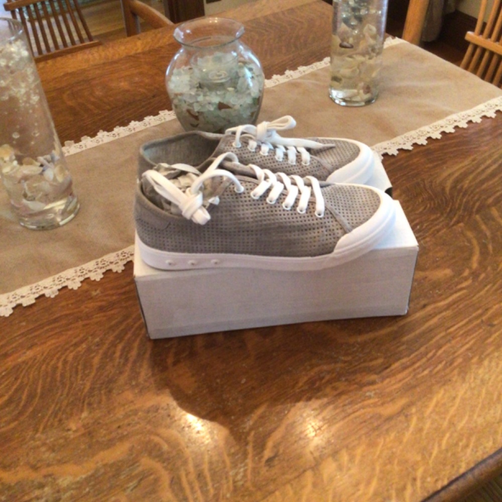Womens rag&bone Standard Issue Laceup Suede Sneaker in CMNTO sz 9.5 - Picture 9 of 10